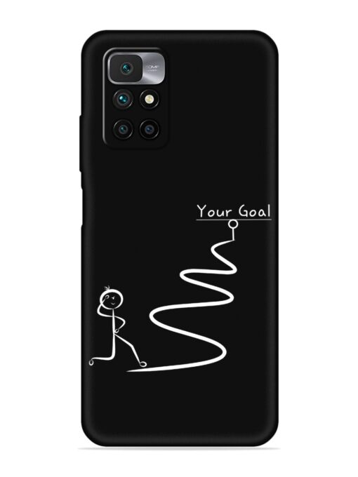 Your Goal Embossed Soft Silicone Case for Xiaomi Redmi 10 Prime (2022)