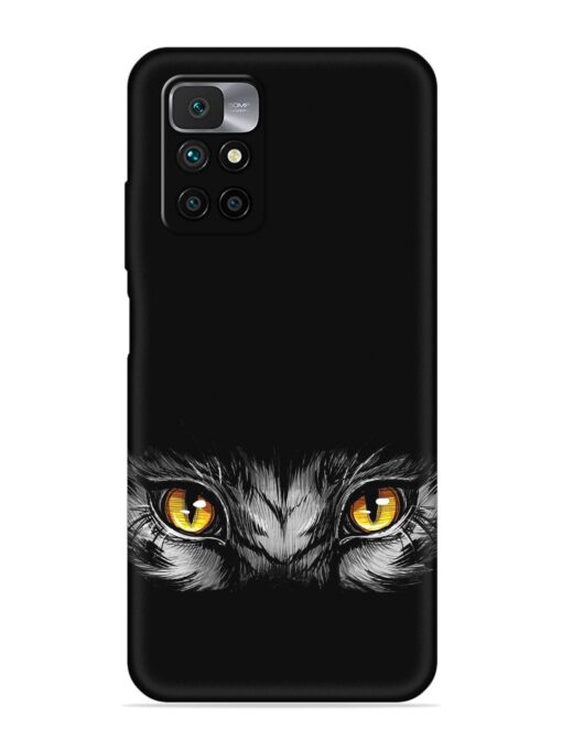 Scary Eye Embossed Soft Silicone Case for Xiaomi Redmi 10 Prime (2022) Zapvi