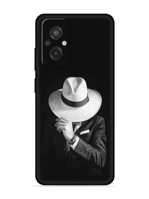 Men Under Hat Embossed Soft Silicone Case for Xiaomi Redmi 11 Prime (4G) Zapvi