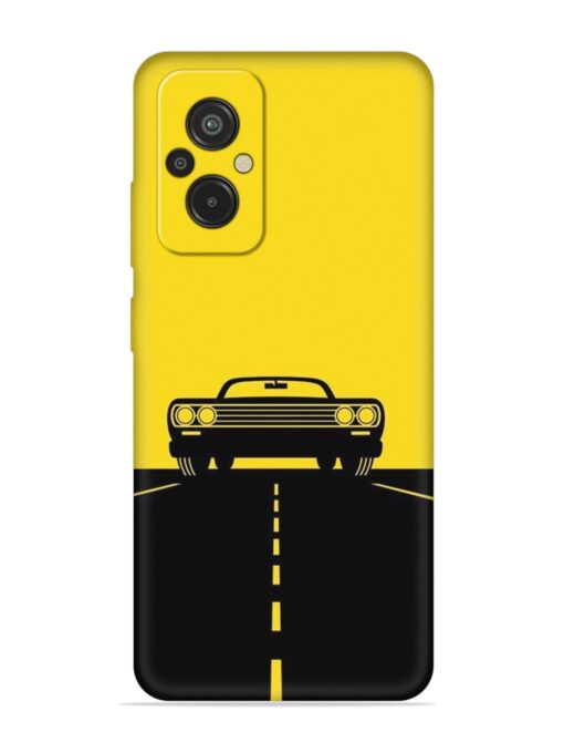 Classic Car Embossed Soft Silicone Case for Xiaomi Redmi 11 Prime (4G) Zapvi