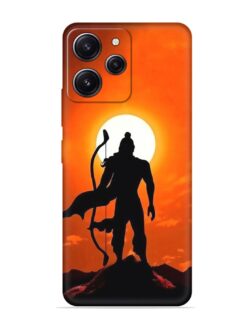 Shree Ram Embossed Soft Silicone Case for Xiaomi Redmi 12 (4G)