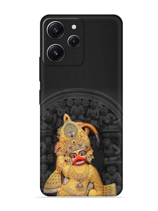 Indian Gold Hanuman Embossed Soft Silicone Case for Xiaomi Redmi 12 (4G) Zapvi