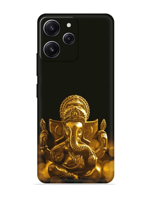 Lord Ganesha Indian Festival Embossed Soft Silicone Case for Xiaomi Redmi 12 (4G) Zapvi