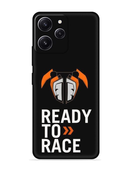 Ready To Race Embossed Soft Silicone Case for Xiaomi Redmi 12 (4G) Zapvi