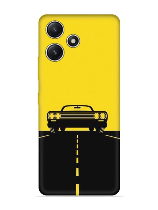 Classic Car Embossed Soft Silicone Case for Xiaomi Redmi 12 (5G)