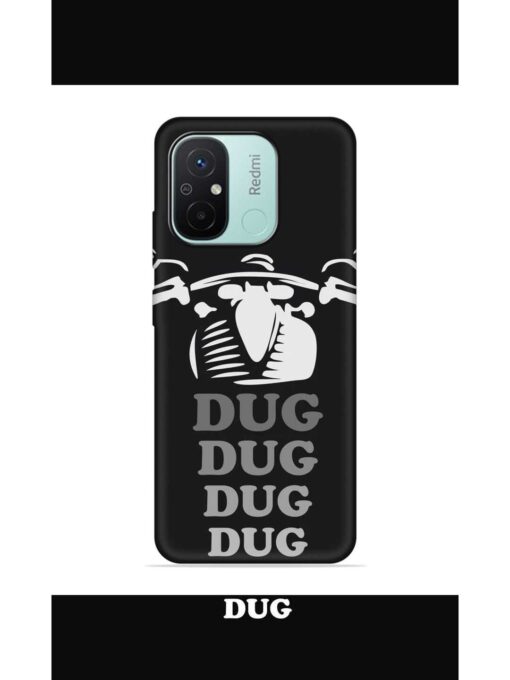 Dug Dug Dug Embossed Soft Silicone Case for Xiaomi Redmi 12C Zapvi