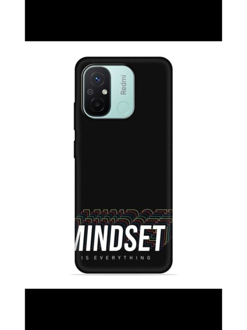 Mindset Everything Slogan Embossed Soft Silicone Case for Xiaomi Redmi 12C Zapvi