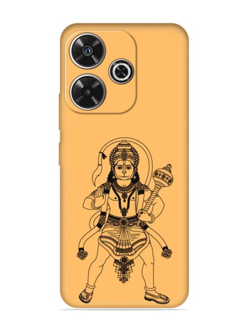 Indian God Hanuman Embossed Soft Silicone Case for Xiaomi Redmi 13 (5G)