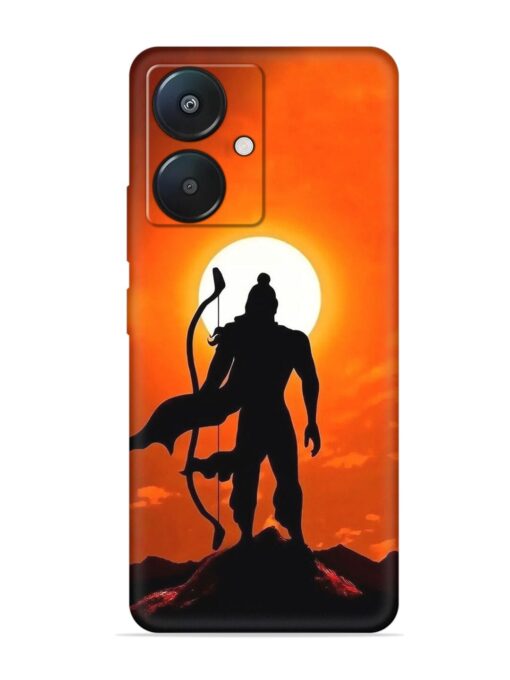 Shree Ram Embossed Soft Silicone Case for Xiaomi Redmi 13C (5G) Zapvi