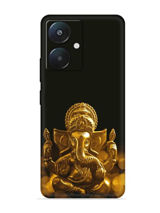 Lord Ganesha Indian Festival Embossed Soft Silicone Case for Xiaomi Redmi 13C (5G) Zapvi