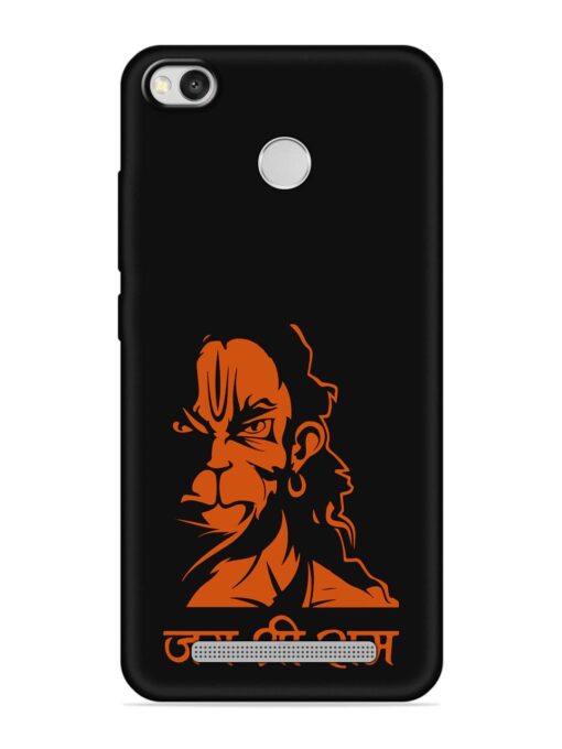 Angry Hanuman Embossed Soft Silicone Case for Xiaomi Redmi 3S Zapvi