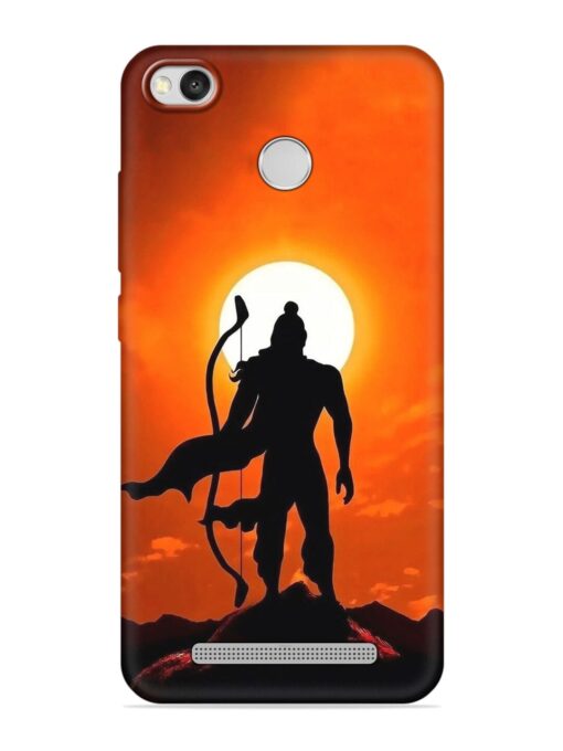 Shree Ram Embossed Soft Silicone Case for Xiaomi Redmi 3S Zapvi