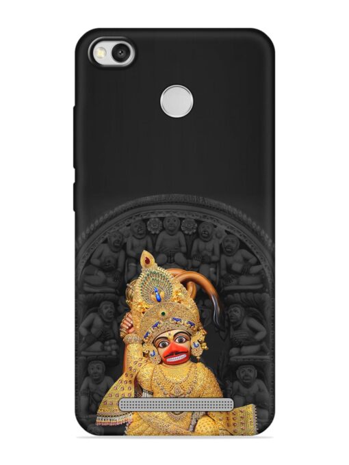 Indian Gold Hanuman Embossed Soft Silicone Case for Xiaomi Redmi 3S Zapvi