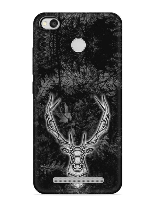 Ancient Deer Embossed Soft Silicone Case for Xiaomi Redmi 3S Zapvi