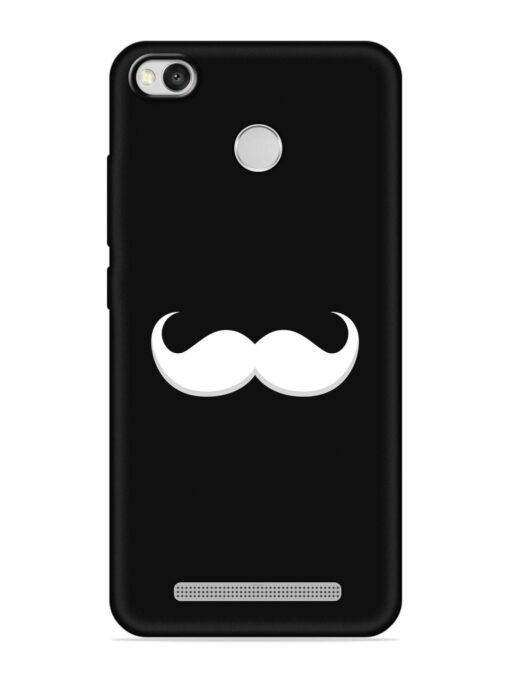 Mustache Vector Embossed Soft Silicone Case for Xiaomi Redmi 3S