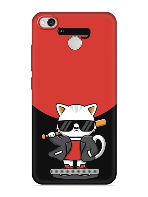 Cool Little Bear Cartoon Embossed Soft Silicone Case for Xiaomi Redmi 3S Zapvi