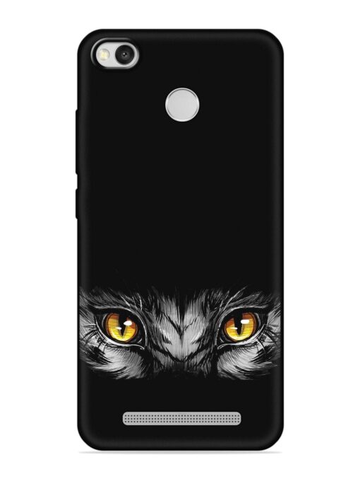 Scary Eye Embossed Soft Silicone Case for Xiaomi Redmi 3S Prime Zapvi