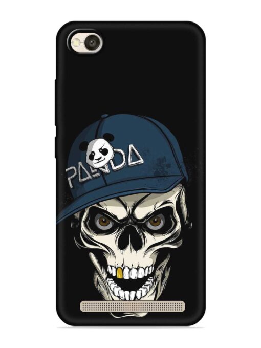 Panda Skull Embossed Soft Silicone Case for Xiaomi Redmi 4A Zapvi