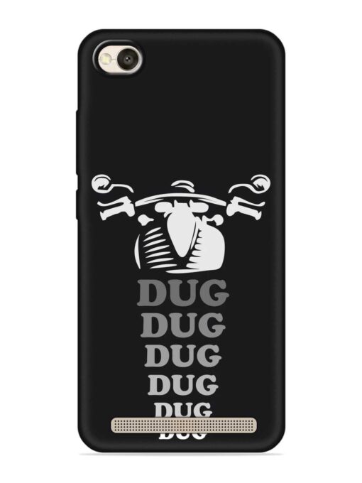 Dug Dug Dug Embossed Soft Silicone Case for Xiaomi Redmi 4A Zapvi