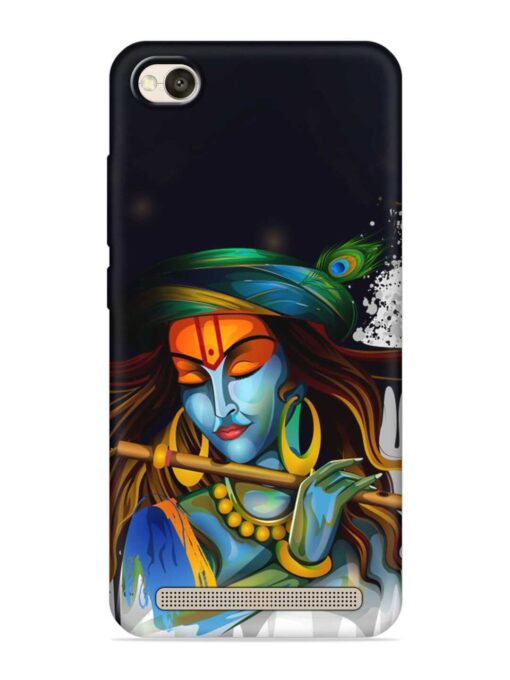 Krishna Art Embossed Soft Silicone Case for Xiaomi Redmi 4A