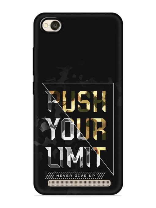 Push Your Limits Embossed Soft Silicone Case for Xiaomi Redmi 4A