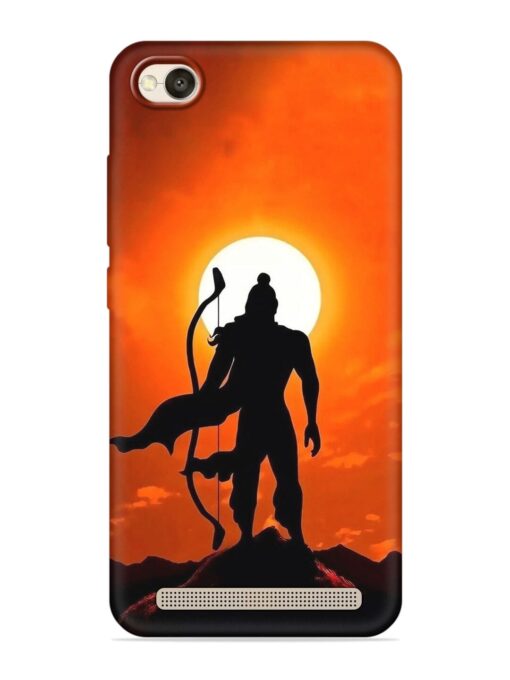 Shree Ram Embossed Soft Silicone Case for Xiaomi Redmi 4A Zapvi