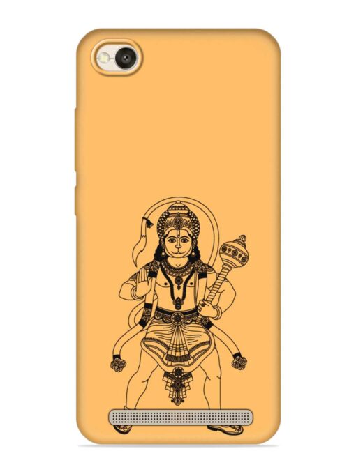 Indian God Hanuman Embossed Soft Silicone Case for Xiaomi Redmi 4A Zapvi