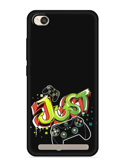 Graffiti Gamepad Illustration Embossed Soft Silicone Case for Xiaomi Redmi 4A Zapvi