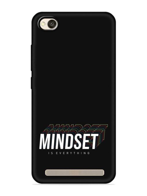 Mindset Everything Slogan Embossed Soft Silicone Case for Xiaomi Redmi 4A