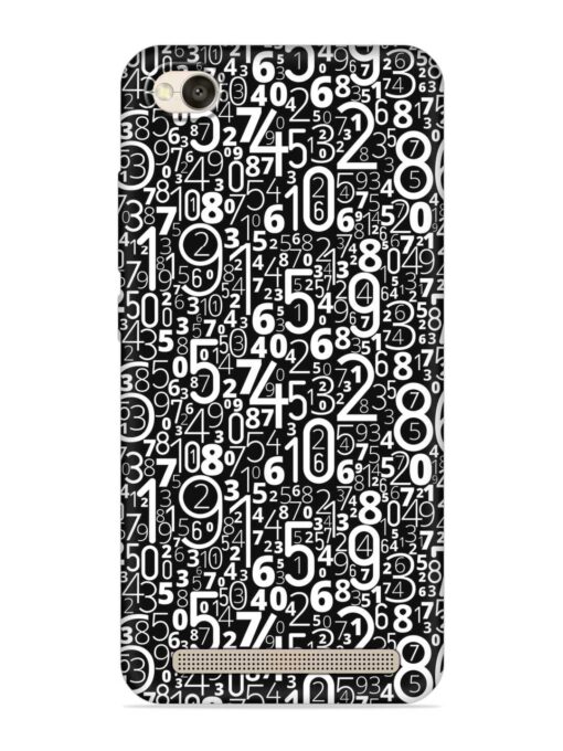 Many Numbers Different Embossed Soft Silicone Case for Xiaomi Redmi 4A Zapvi