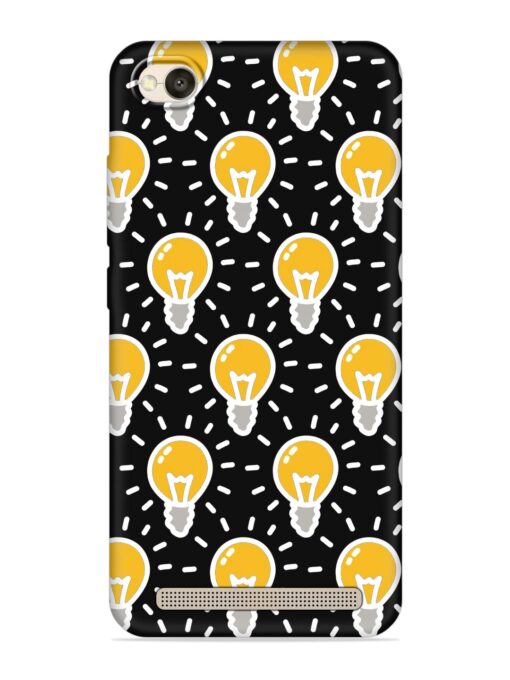 Light Bulb Seamless Embossed Soft Silicone Case for Xiaomi Redmi 4A