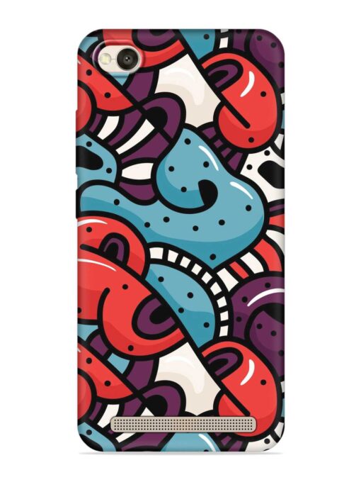 Seamless Backdrop Colorful Embossed Soft Silicone Case for Xiaomi Redmi 4A