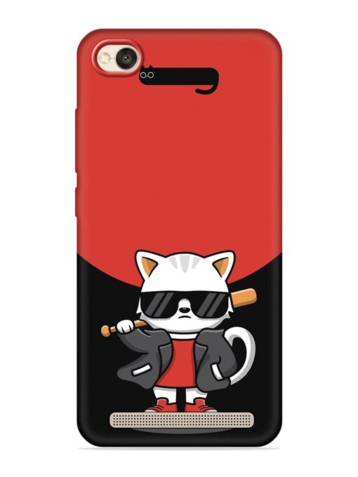 Cool Little Bear Cartoon Embossed Soft Silicone Case for Xiaomi Redmi 4A Zapvi