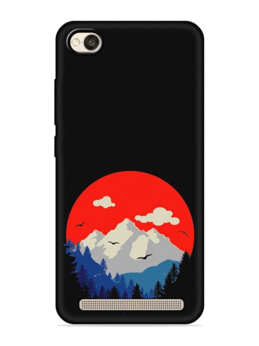 Mountain Abstract Embossed Soft Silicone Case for Xiaomi Redmi 4A Zapvi