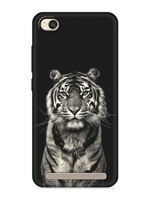 Tiger Art Embossed Soft Silicone Case for Xiaomi Redmi 4A Zapvi