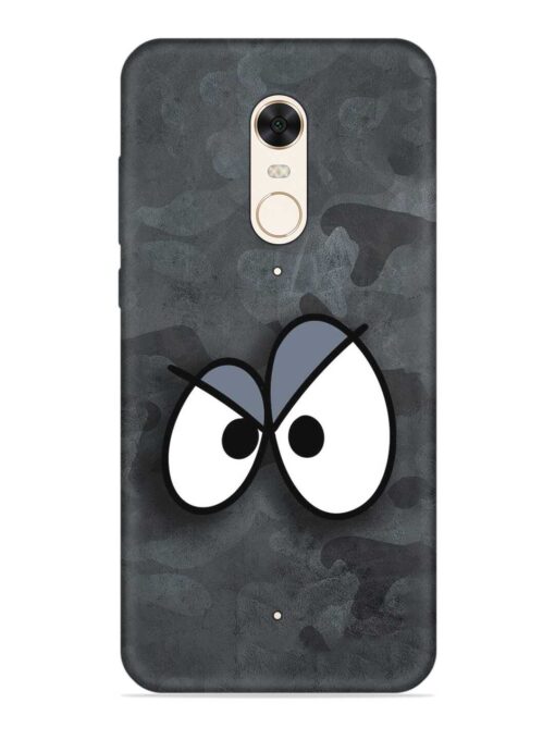 Big Eyes Night Mode Embossed Soft Silicone Case for Xiaomi Redmi 5