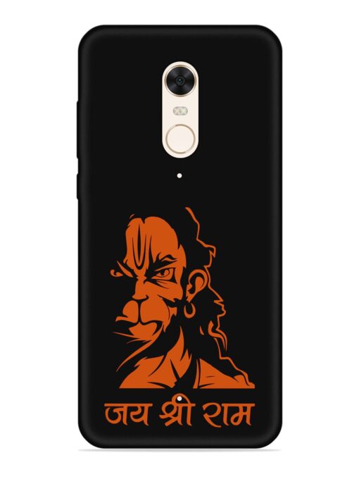 Angry Hanuman Embossed Soft Silicone Case for Xiaomi Redmi 5 Zapvi