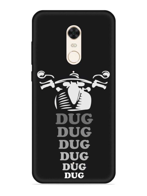 Dug Dug Dug Embossed Soft Silicone Case for Xiaomi Redmi 5 Zapvi