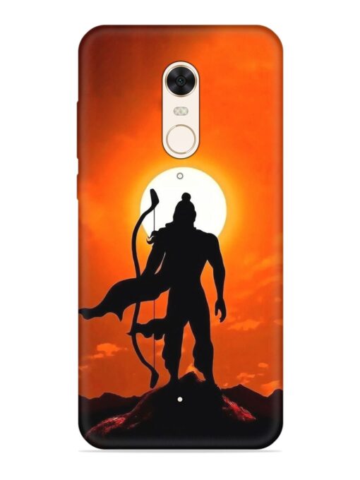 Shree Ram Embossed Soft Silicone Case for Xiaomi Redmi 5 Zapvi