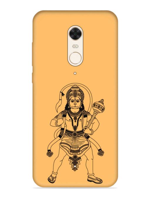 Indian God Hanuman Embossed Soft Silicone Case for Xiaomi Redmi 5 Zapvi