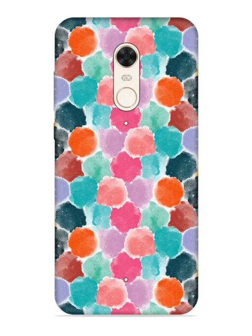 Colorful Seamless Pattern Embossed Soft Silicone Case for Xiaomi Redmi 5