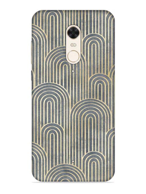 Art Deco Style Embossed Soft Silicone Case for Xiaomi Redmi 5 Zapvi