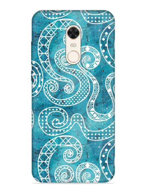 Vintage Curved Seamless Embossed Soft Silicone Case for Xiaomi Redmi 5 Zapvi