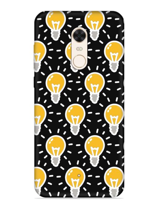 Light Bulb Seamless Embossed Soft Silicone Case for Xiaomi Redmi 5 Zapvi