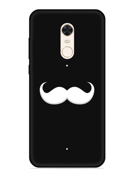 Mustache Vector Embossed Soft Silicone Case for Xiaomi Redmi 5