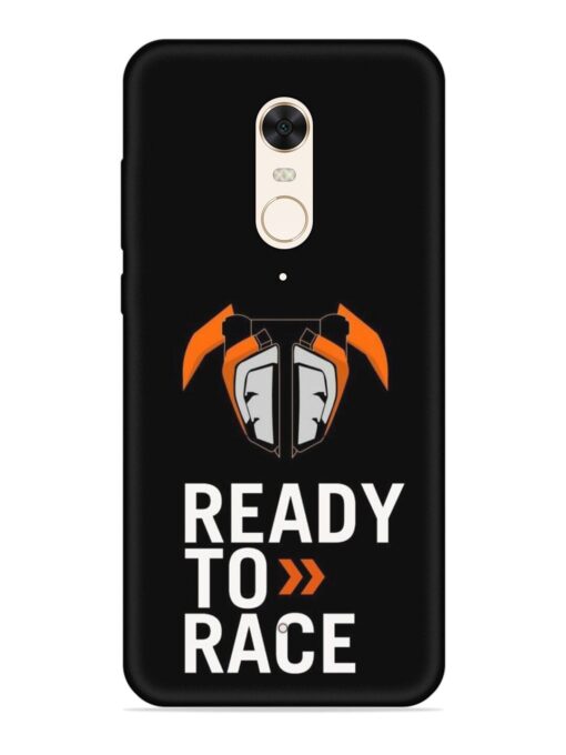 Ready To Race Embossed Soft Silicone Case for Xiaomi Redmi 5 Zapvi