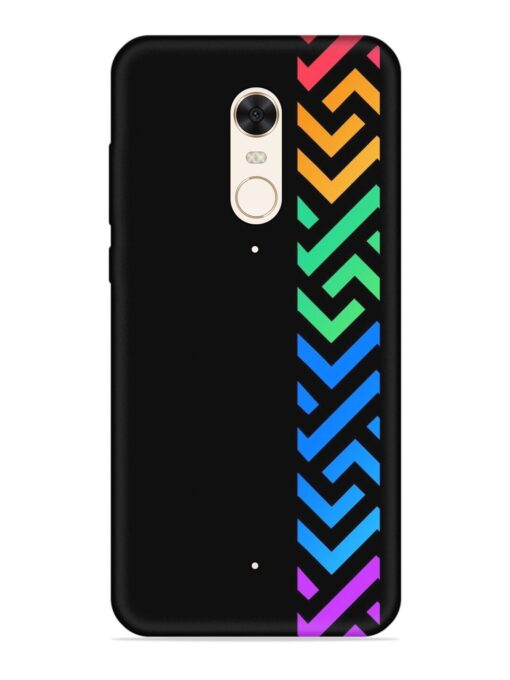 Colorshape Stripes Embossed Soft Silicone Case for Xiaomi Redmi 5