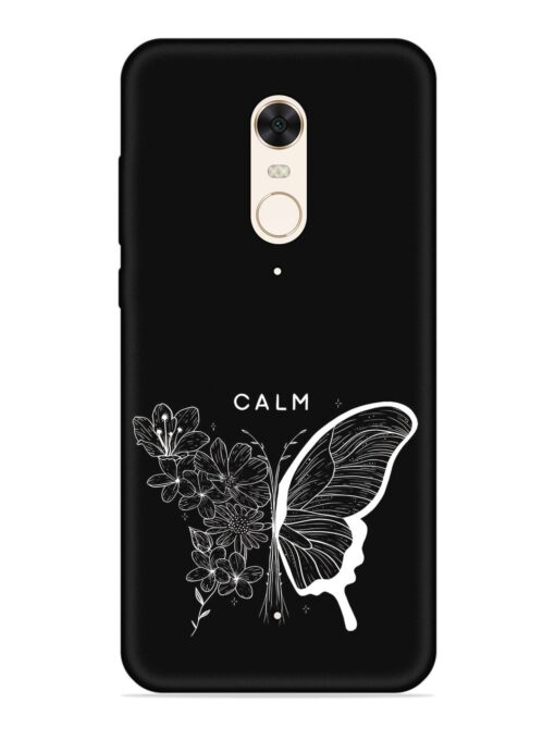 Calm Embossed Soft Silicone Case for Xiaomi Redmi 5