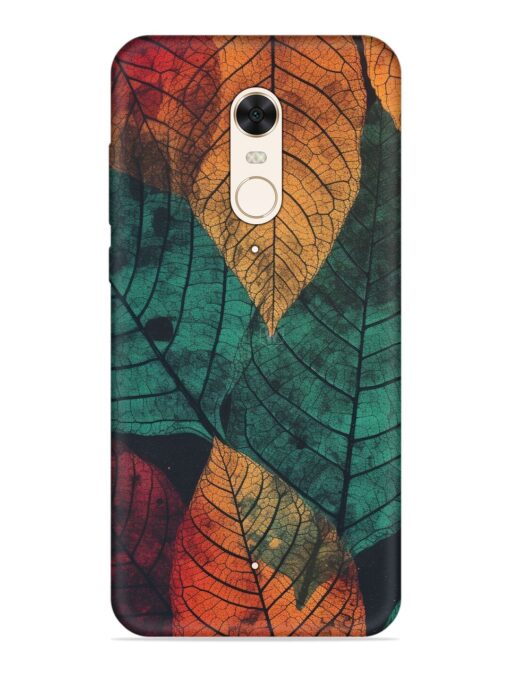 Leaves Artwork Embossed Soft Silicone Case for Xiaomi Redmi 5 Zapvi