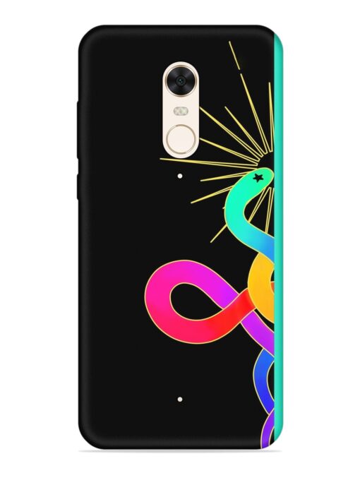 Art Geometric Abstraction Embossed Soft Silicone Case for Xiaomi Redmi 5